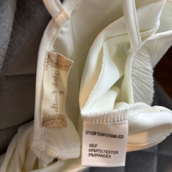 Altar'd State White Fringe Top and Skirt - Picture 6 of 11